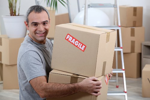 Moving truck in Brixton supporting a local home relocation