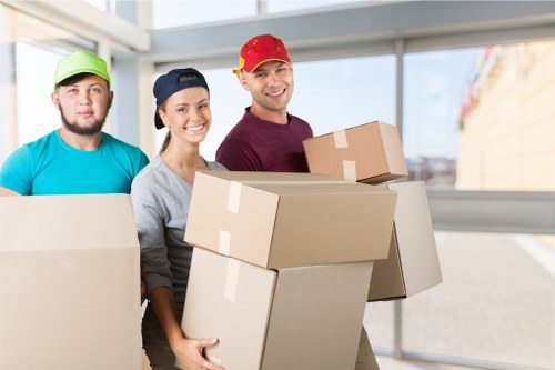 Office removals in Brixton with organised equipment and transport ready
