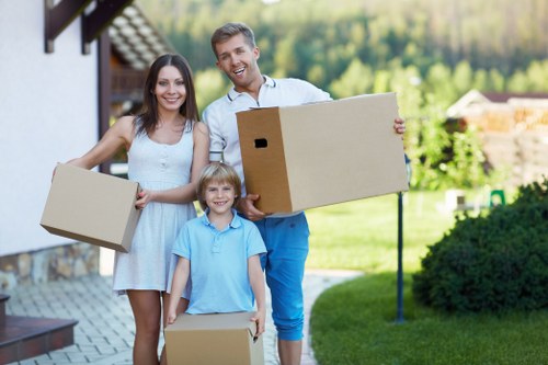 Residential street access and parking planning for Brixton moving day