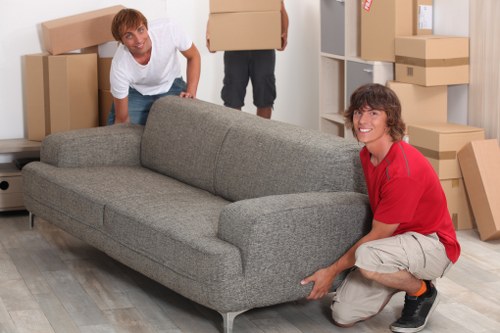 Upper-floor office relocation support in Brixton