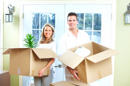 Customer booking a removal service and reviewing service terms