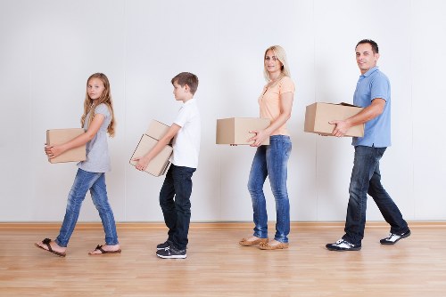 Professional removal team handling a Brixton same day move efficiently